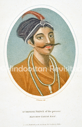 /data/Original Prints/Portraiture, Portraits, Occupations, Trades and Professions, People/A CHINESE PRINCE OF THE PRESENT MANCHOO TARTAR RACE.jpg